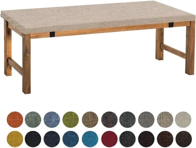 Bankkussen Zitkussen 100X35X5CM, Wasbaar Antislip Bankkussen Zitbekleding Comfortabele Bankpolster voor Bank, Vensterbank, Tuinmeubilair, Terras, Binnen, Reiskoffie