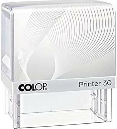 Zegel Colop Printer 30 Wit 18 x 47 mm