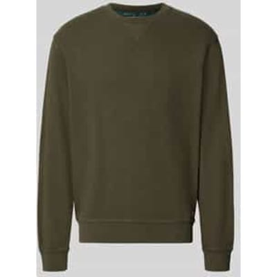 Regular fit sweatshirt van katoenmix