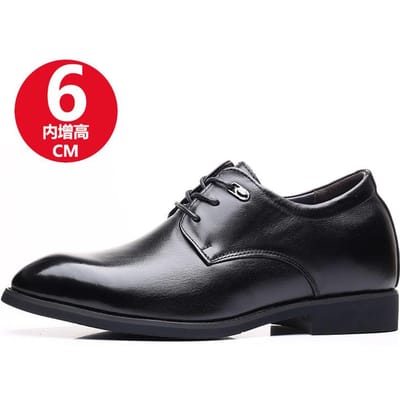 Lente Herenschoenen met Verhoogde Business Formele Leren Schoenen voor Mannen 44 gray