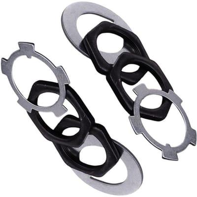 2x Vooras Hub Spindel Borgmoer Kit Voor Toyota Land Cruiser FJ40 4Runner T100 black