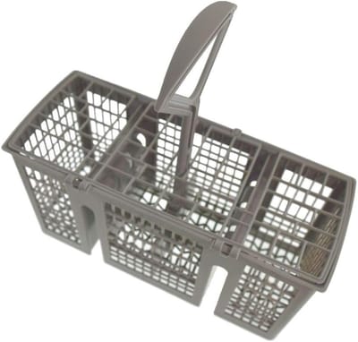 Vaatwasser Bestekmand - Universele mand - Vaat reinigen - Hittebestendig materiaal - Slimline model - Grijs
