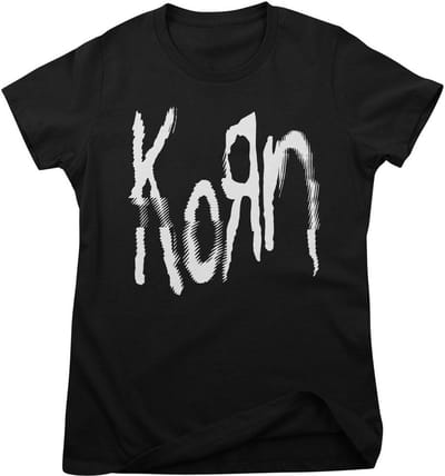 Korn Dames Glitch Logo Girly T-shirt PS-5-KORN001-H93-15