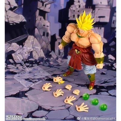 Demon Geschikt Voor Legendarische Berserker Actiepop Broly Pop Gk Standbeeld Collectie Model Speelgoed Cadeau. brown