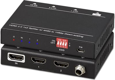 KanexPro SP-1X2SL18G video splitter HDMI 2x HDMI
