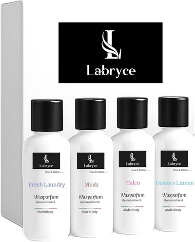 Wasparfum Proefpakket Labryce - 4 Geuren - 4 x 30 ml