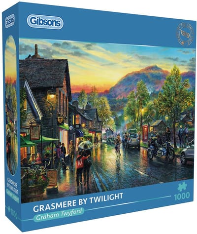 Gibsons - Grasmere by Twilight (door Graham Twyford) - 1000 stukjes 68×49cm (b×h) - Legpuzzel voor volwassenen