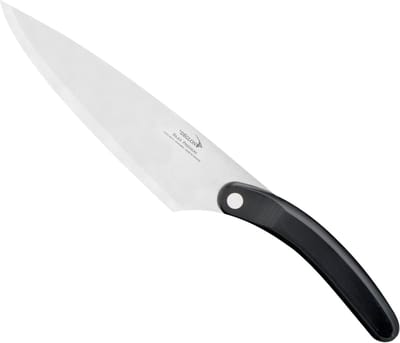 Déglon Veelzijdig koksmes – breed lemmet – ergonomisch handvat – 19 cm – zwart