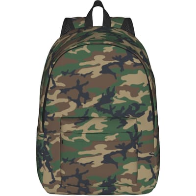 Urban Camouflage Coole Rugzak Sport Hoge School Werk Militaire Dagrugzak voor Mannen Vrouwen Laptop Schoudertas S