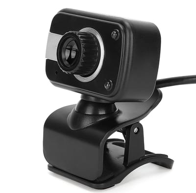 Dailygoody - Webcam 0,3 MP - USB-camera met Microfoon - Videoconferenties - Geschikt voor Laptop - LCD-scherm - Online Chat