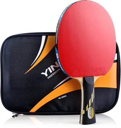 Tafeltennisrackets - Pingpongbatjes - Competitie Spelen - 5 Laags Hout Carbon - 9 Sterren - Niet Gespecificeerd