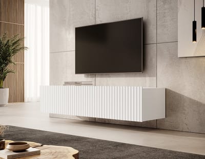 Meubella - TV-Meubel Pepinos - Wit - 150 cm