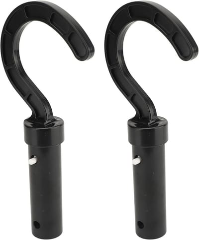 Set van 2 Pool Cleaner Haken voor Telescopische Stokken - Accessoires voor Robot Zwembadreiniger, Duurzaam en Lichtgewicht ABS Materiaal