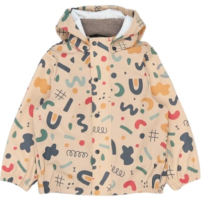 Waterproof PU Jas Kind Mikk-Line AOP