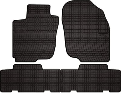 Wielganizator SolidPRO - Auto Rubbermatten - Toyota RAV4 III - Zwart - Op Maat Gemaakt