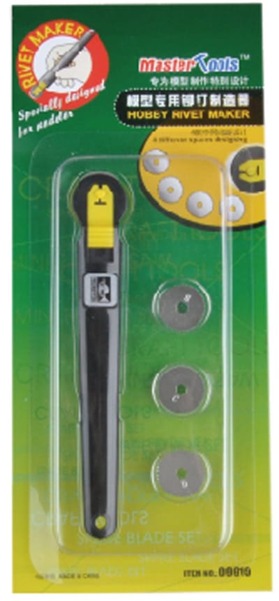 Master Tools Hobbybasisvoorwerp - 09910 Rivet Maker - Graveerwerktuig voor Klinknagelrijen Gereedschap