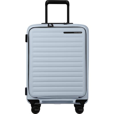 Samsonite Koffer - Restackd spinner (4 wielen) 55/20 easy access handbagage - uitbreidbaar - Glacier - 48 l - 3.1 kg