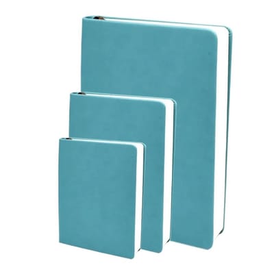 Super dik notitieboek - Planner dagboek - Schrijven notities - Zachte omslag - A5 660 pagina's - Blauw