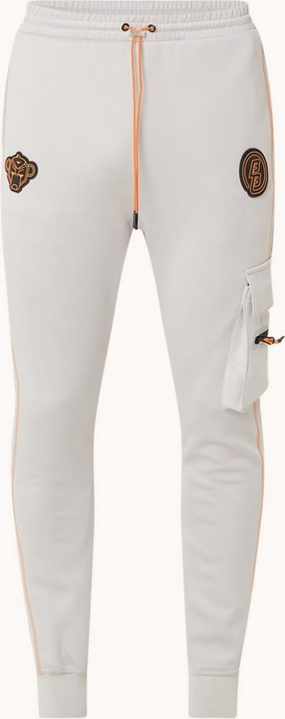 Black Bananas tapered fit cropped trackpants - Grijs - Maat S