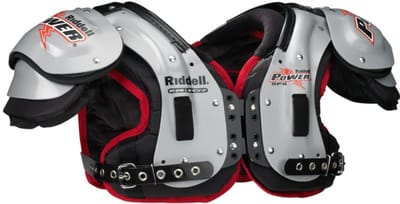 Riddell American Football Shoulder Pads Schouderbescherming | Maat L (Volwassenen/Varsity) Quarterback / Wide Receiver