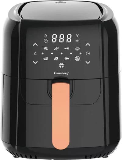Klausberg KB-7600 Serie - Olievrije Heteluchtfriteuse - 5.5L Capaciteit - 1400W Vermogen