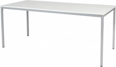 Bureautafel - Domino Basic 180x80 grijs - alu frame