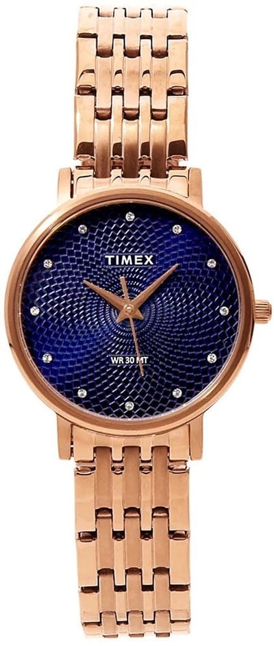 Timex Dress TW2T38600 Horloge - Staal - Rosékleurig - Ø 30 mm