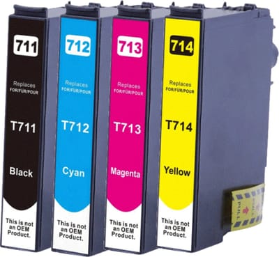 Voordeelset - Vervanger voor Epson T0715