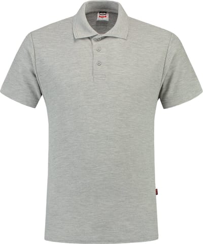 Tricorp Poloshirt 100% katoen - Casual - 201007 - Grijsmelange - maat 3XL