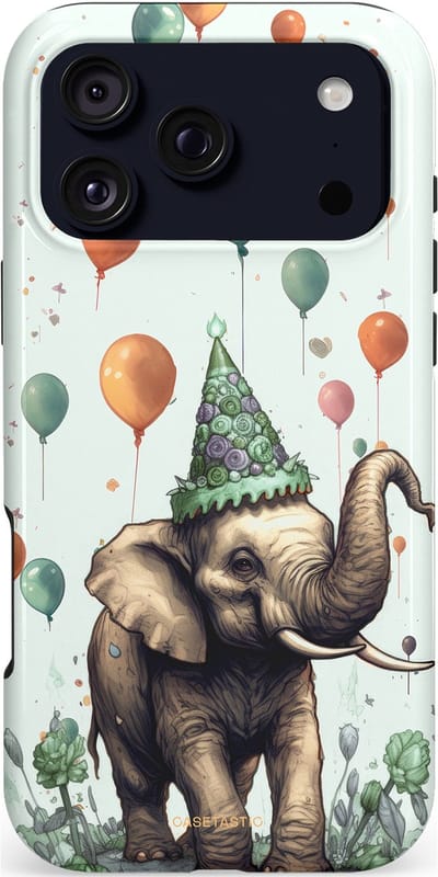 Casetastic hoesje geschikt voor Apple iPhone 17 Pro Max - MagSafe - Dubbellaagse bescherming - Ballolifant - Fashion Case - Wit Grijs Donkergrijs Taupe