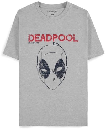 Marvel - Deadpool Heren Tshirt - S - Grijs