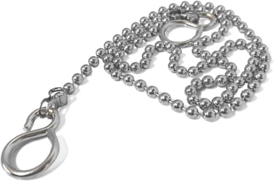 Bad Gootsteen Ketting - Stopcontact Ketting - Waterafvoer Reparatie - Universele S-haak - 450mm - Chroom