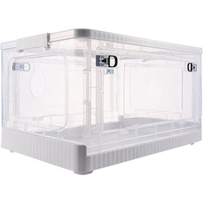 Boîte de Séchage pour Animaux de Compagnie Ultra Silencieuse Transparente Grand Espace Pliable Boîte Sèche-Cheveux pour Chats et Petits Chiens Séchage de Poils Petit Small