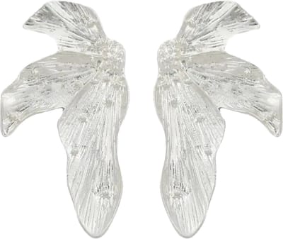 Margot Bardot Amara Oorbellen Silver- Statement Oorbellen