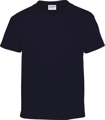Gildan Heavy Cotton™Classic Fit Youth T-shirt GI5000B - Navy - 3/4 years (XS)