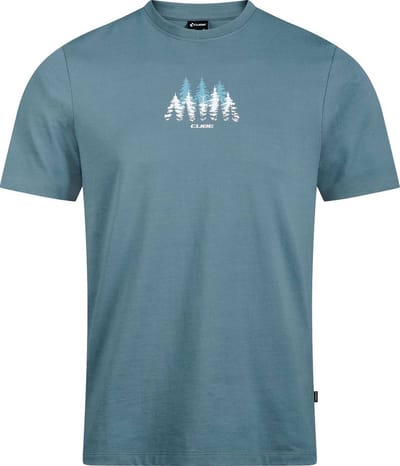 CUBE Organisch Fietsshirt FOREST BLUE S