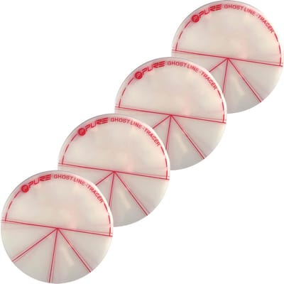 Putting Trainer - Ghost Golf Hole - 4 Stuks