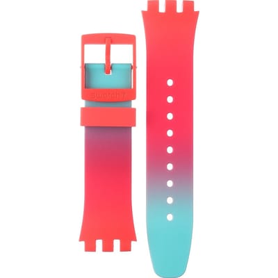 Swatch Plastic - New Chrono - SUS ASUSP100 Paradiso Kinetiko Horlogeband