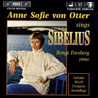 Anne Sofie Von Otter - Sibelius: (Compl.Ed. 37), Seven Runeberg Song (CD)