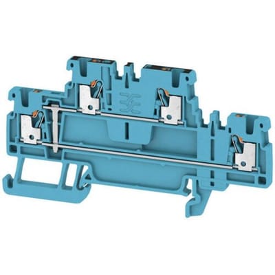 Weidmüller 2471450000 Doorgangsklem 2-etages 3.50 mm Spanveer Blauw 50 stuk(s)