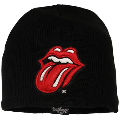 The Rolling Stones Tongue Band Logo Beanie Muts - Officiële Merchandise