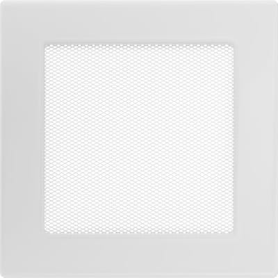 Open haard rooster 17x17 - Wit haardaccessoire