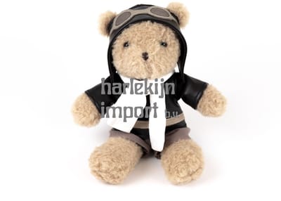Egmont Toys knuffel piloot beer cadeauverpakking 30 cm baby speelgoed.