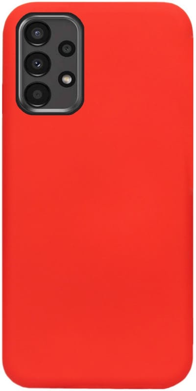 ADEL Siliconen Back Cover Softcase Hoesje voor Samsung Galaxy A13 - Rood
