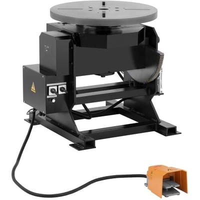 MSW Lasdraaitafel - 500 kg - tafelhelling -45° - 90° - voetpedaal 10062461