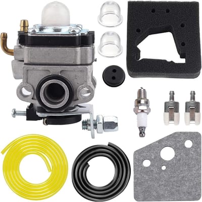 Dailygoods - Carburetor Vervanger - Honda Tiller - Hoogwaardige Prestaties - 240 g - Geschikt voor GX22 GX31 - Inclusief Luchtfilter en Bougie - Ideaa...