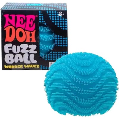 Fuzz Ball Sensorisch Knijpspeeltje NeeDoh Sensorisch Squishy Speeltje Wonder Waves Gestructureerde Stressverlichter Fidget Bal voor Volwassenen Kinderen