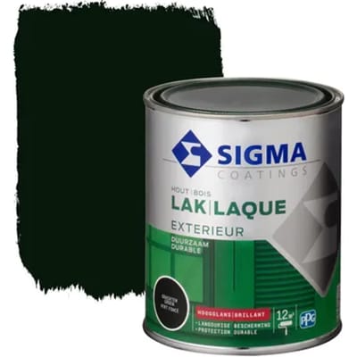 Sigma Exterieur Lak Ral8603 Grachtengroen Hoogglans 750ml