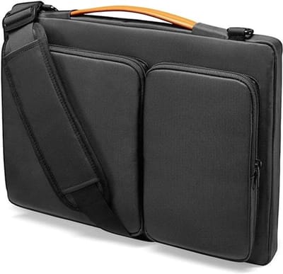 Laptoptas 15,6 inch/16 inch - Laptophoes - Laptop tas - Laptop hoes - Laptop sleeve- 360° bescherming - Waterafstotend - Zwart