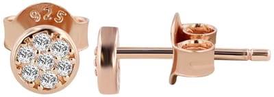 AKZENT Akzent damesoorbel "Romy" van 925 Sterlingzilver, gerhodineerd, duurzaam